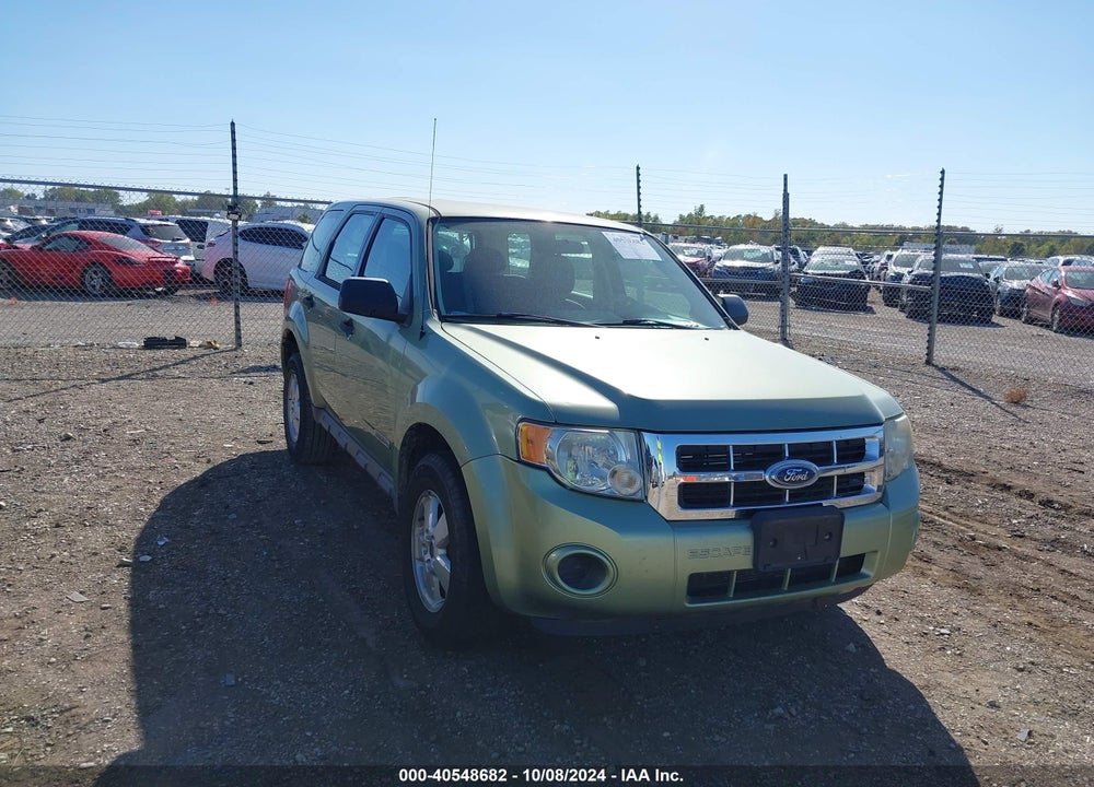 2008 FORD ESCAPE XLS/XLS MANUAL VIN: 1FMCU02Z78KB42841