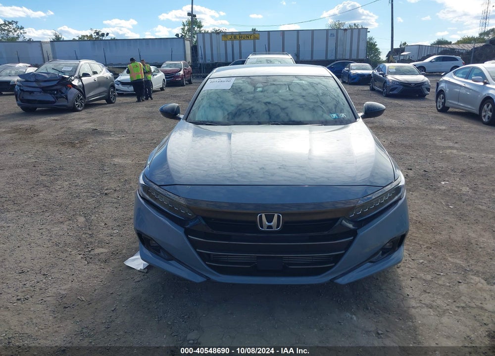 2022 HONDA ACCORD SPORT VIN: 1HGCV1F35NA099472