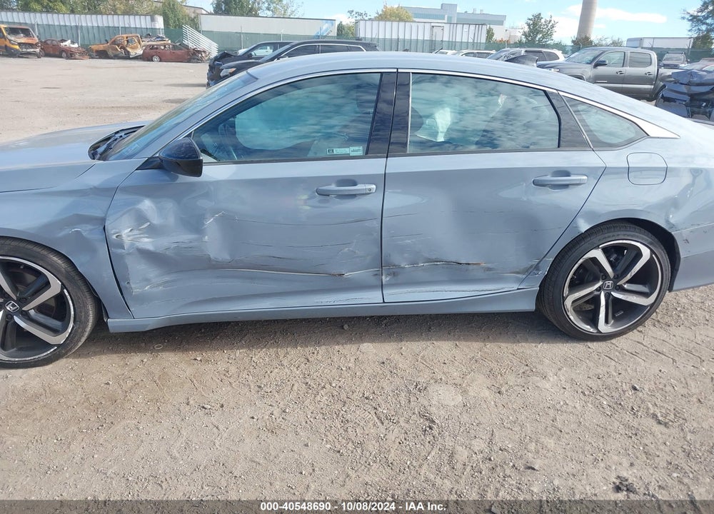 2022 HONDA ACCORD SPORT VIN: 1HGCV1F35NA099472