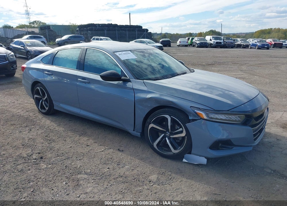 2022 HONDA ACCORD SPORT VIN: 1HGCV1F35NA099472