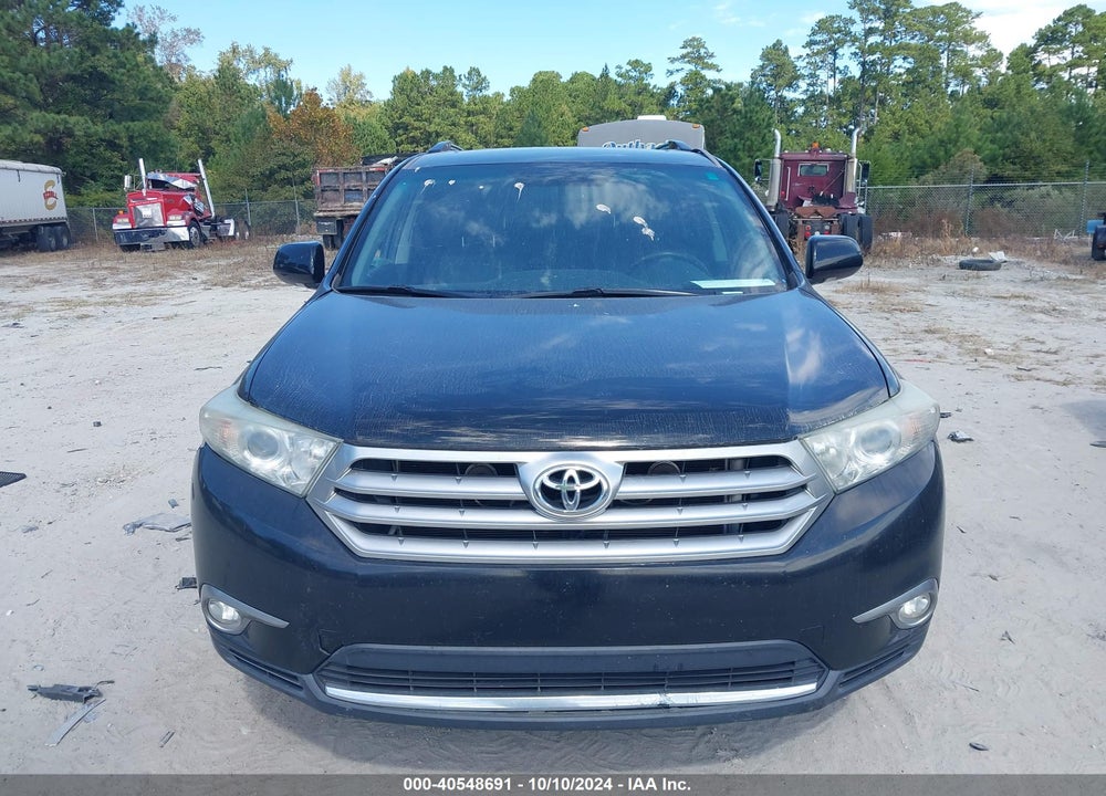2013 TOYOTA HIGHLANDER LIMITED V6 VIN: 5TDYK3EH9DS100114