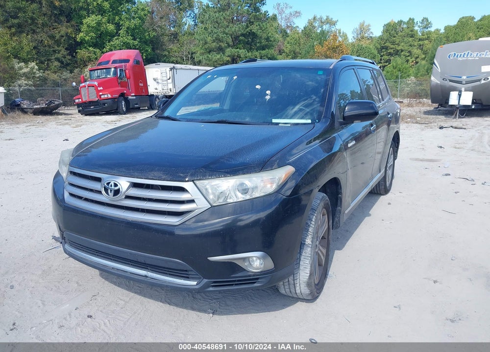 2013 TOYOTA HIGHLANDER LIMITED V6 VIN: 5TDYK3EH9DS100114
