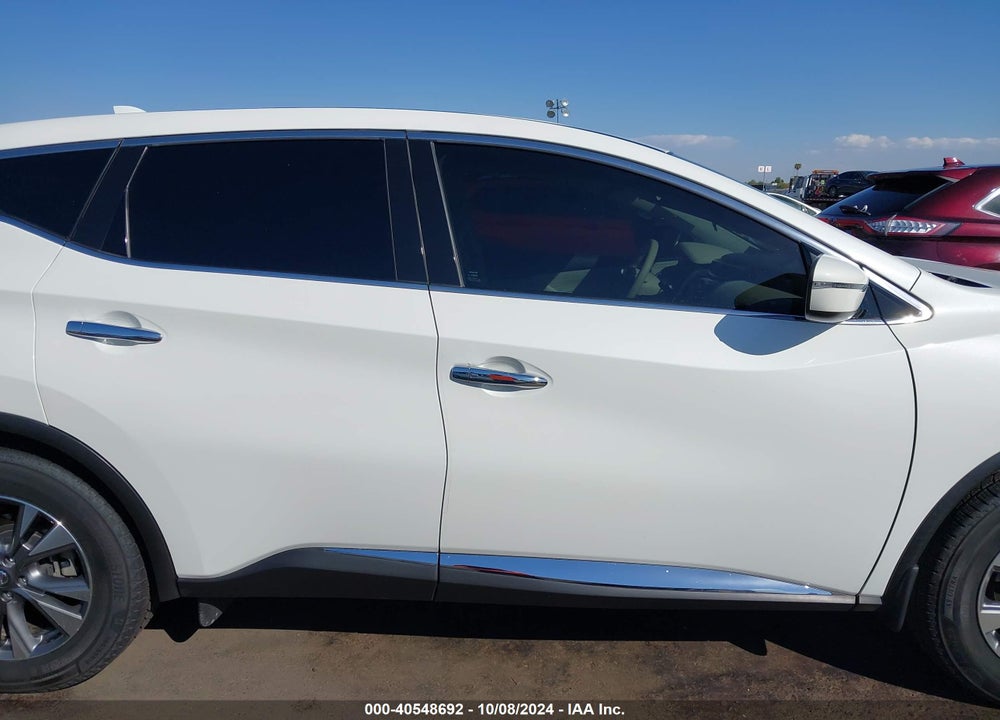 2017 NISSAN MURANO S VIN: 5N1AZ2MG7HN138495