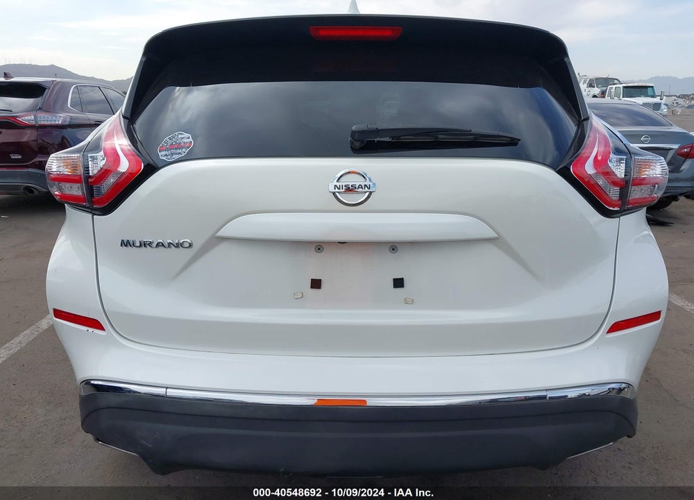 2017 NISSAN MURANO S VIN: 5N1AZ2MG7HN138495