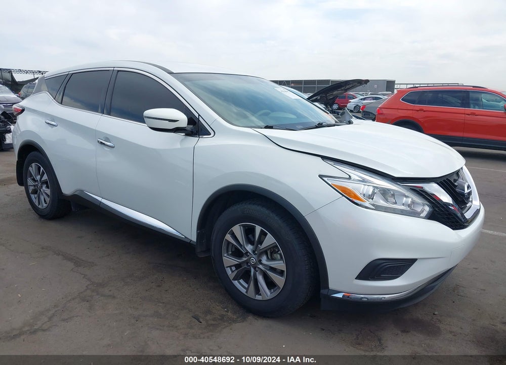 2017 NISSAN MURANO S VIN: 5N1AZ2MG7HN138495