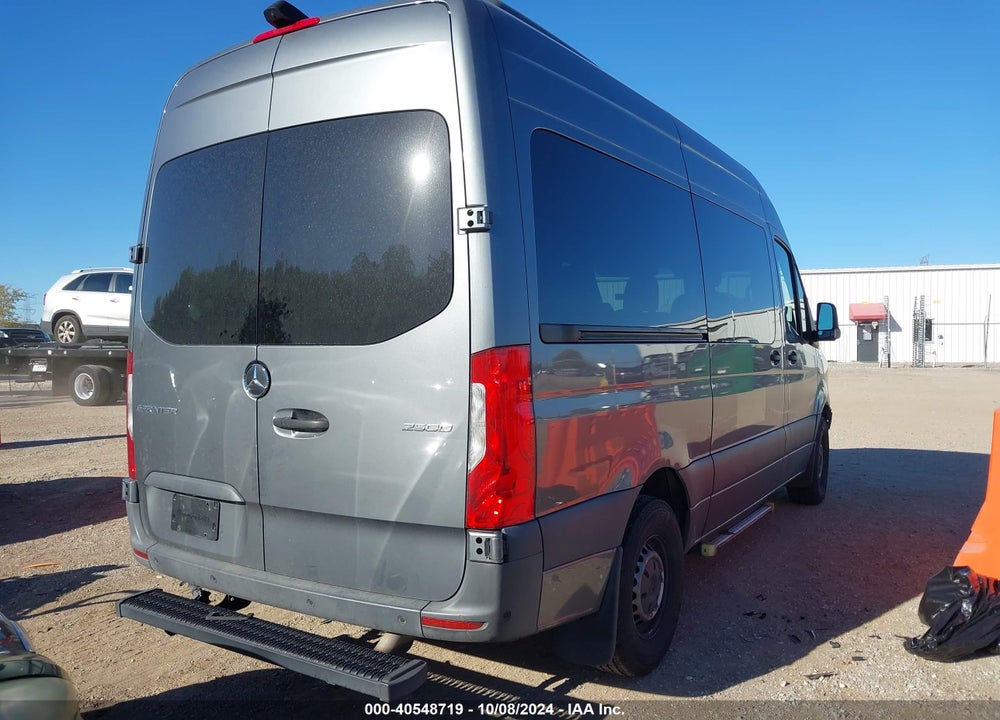 2019 MERCEDES-BENZ SPRINTER 2500 HIGH ROOF V6 VIN: W1Z4EFHY0KP199746