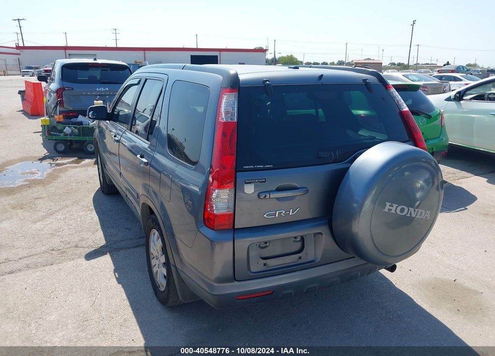 2005 HONDA CR-V SE VIN: JHLRD78905C017347