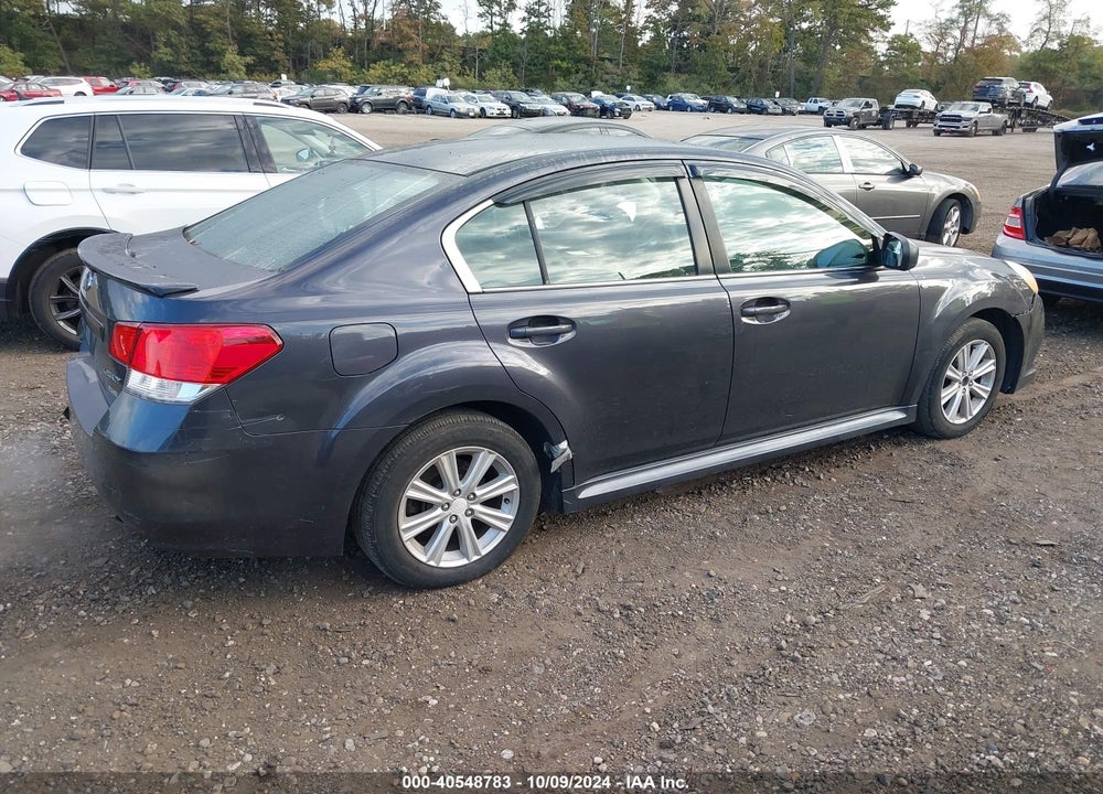 2012 SUBARU LEGACY 2.5I PREMIUM VIN: 4S3BMBC61C3007583