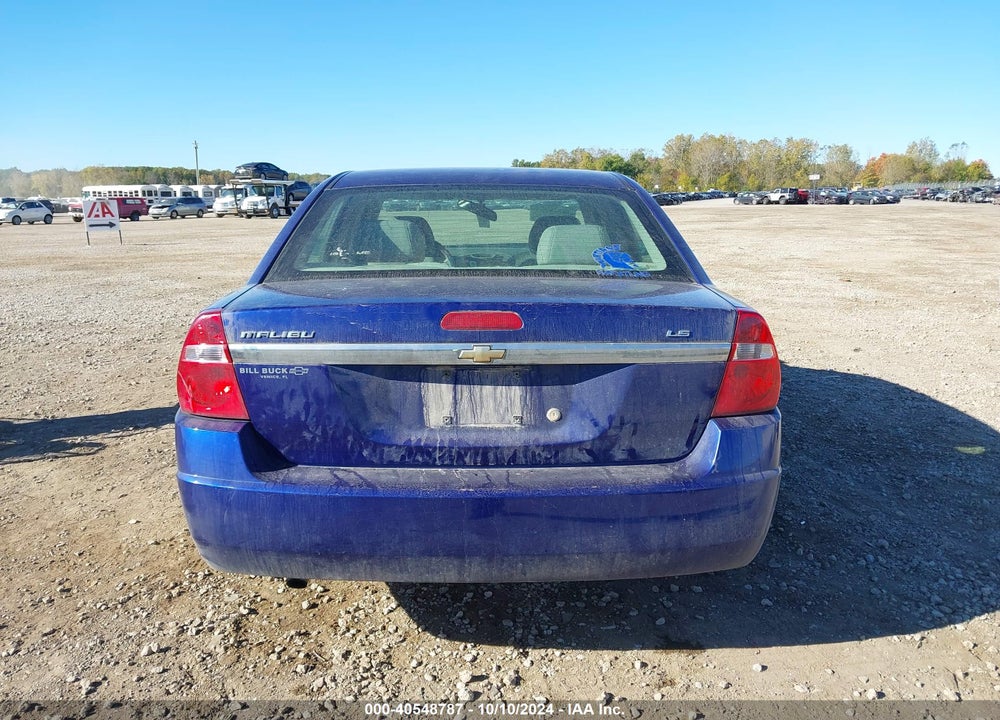 2007 CHEVROLET MALIBU LS VIN: 1G1ZS58F17F130442