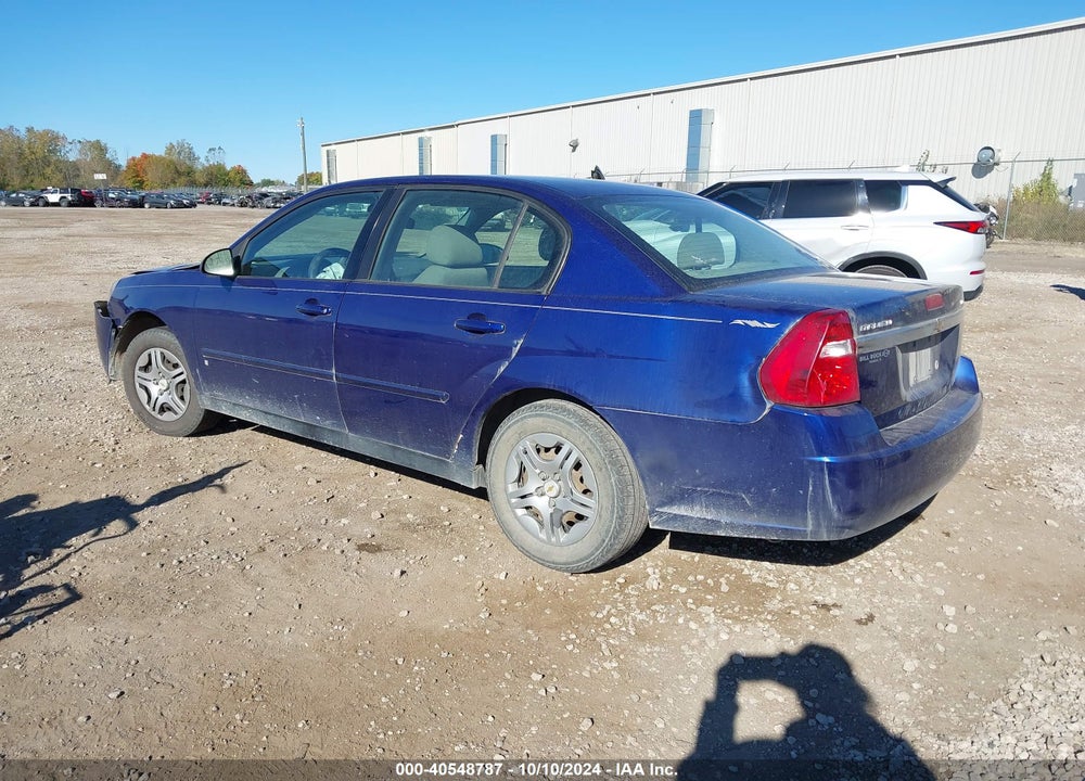 2007 CHEVROLET MALIBU LS VIN: 1G1ZS58F17F130442