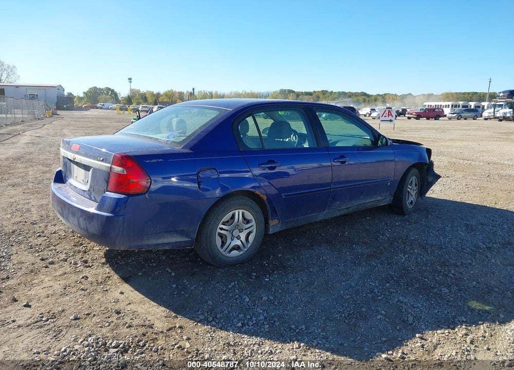 2007 CHEVROLET MALIBU LS VIN: 1G1ZS58F17F130442