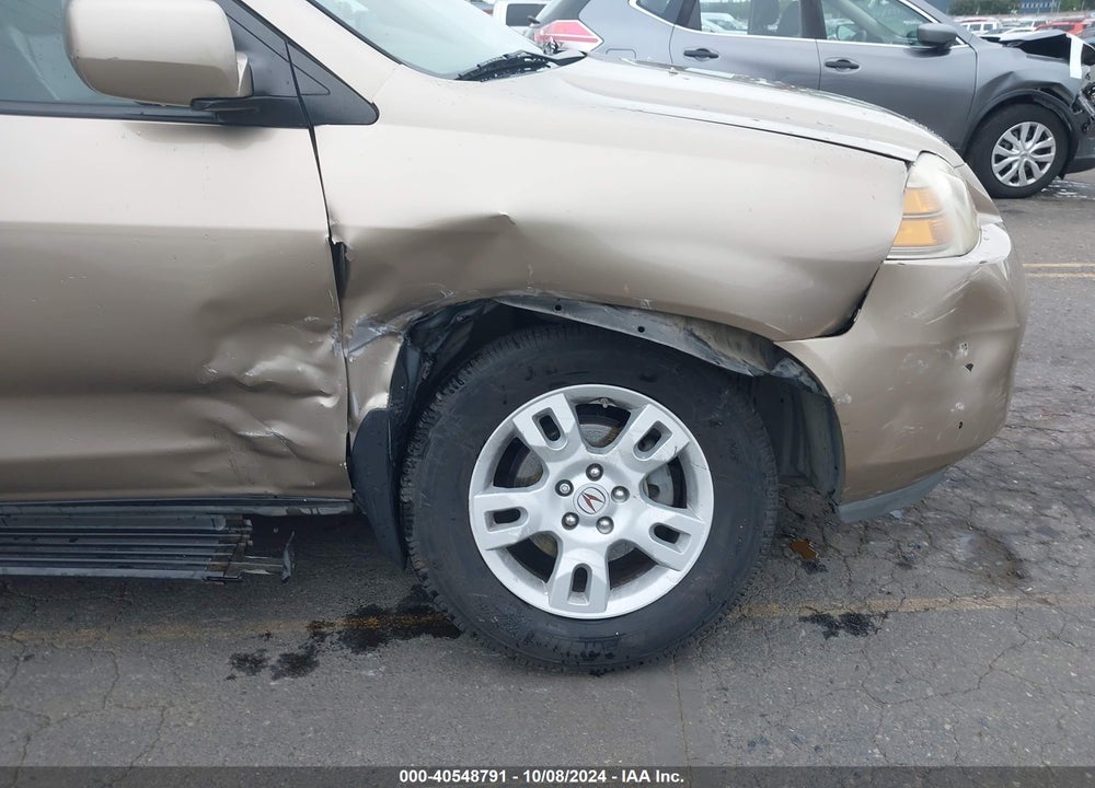 2005 ACURA MDX VIN: 2HNYD18835H527048