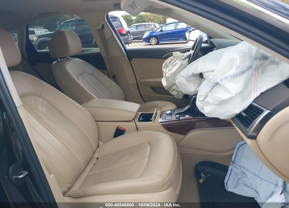 2012 AUDI A6 3.0 PREMIUM VIN: WAUGGAFC6CN130029