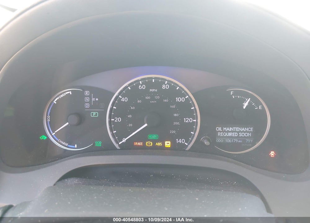2012 LEXUS CT 200H PREMIUM VIN: JTHKD5BH8C2085125
