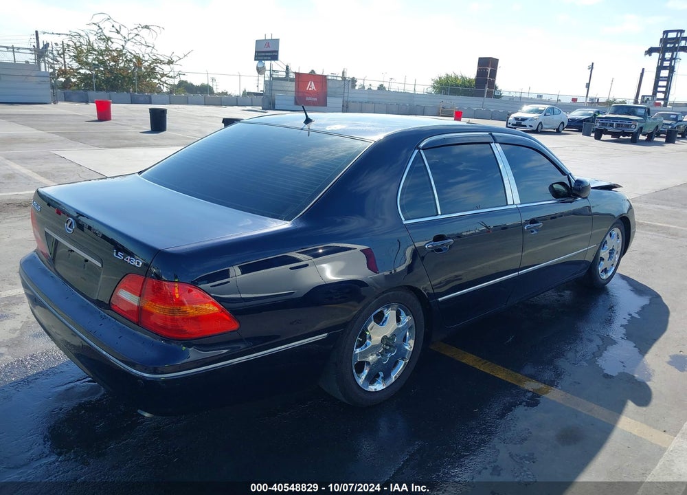 2003 LEXUS LS 430 VIN: JTHBN30F630123143