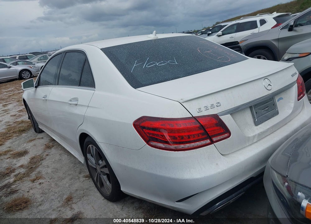 2014 MERCEDES-BENZ E 250 BLUETEC VIN: WDDHF0EB5EA907488