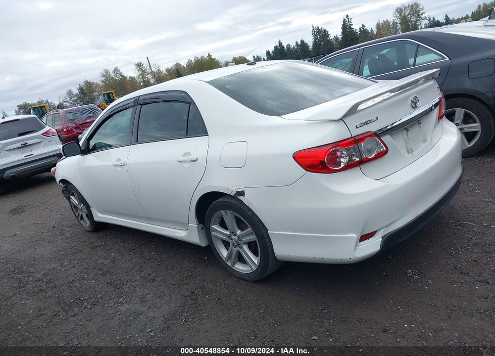 2013 TOYOTA COROLLA S VIN: 5YFBU4EE6DP173168