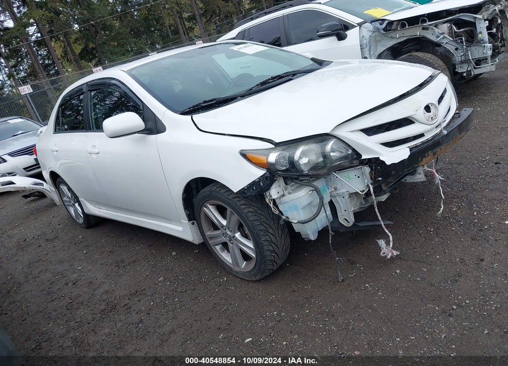 2013 TOYOTA COROLLA S VIN: 5YFBU4EE6DP173168