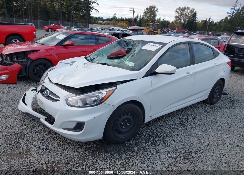 2016 HYUNDAI ACCENT SE VIN: KMHCT4AE8GU103896