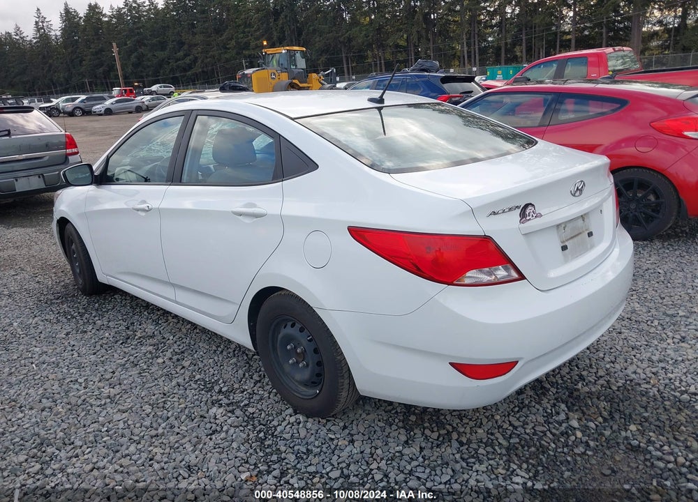 2016 HYUNDAI ACCENT SE VIN: KMHCT4AE8GU103896