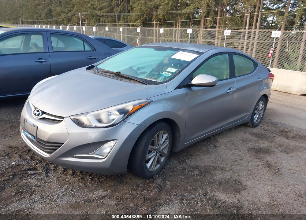 2014 HYUNDAI ELANTRA SE VIN: KMHDH4AE1EU053281