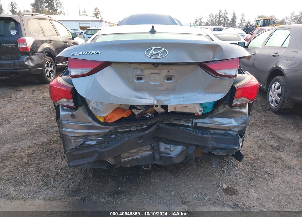 2014 HYUNDAI ELANTRA SE VIN: KMHDH4AE1EU053281