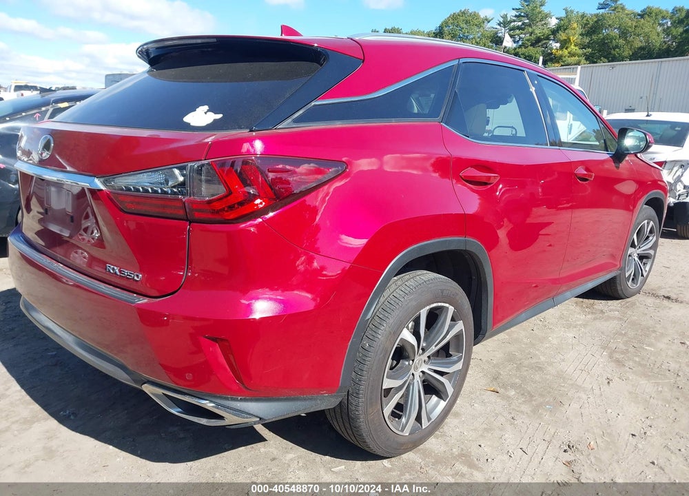 2017 LEXUS RX 350 VIN: 2T2ZZMCAXHC062852