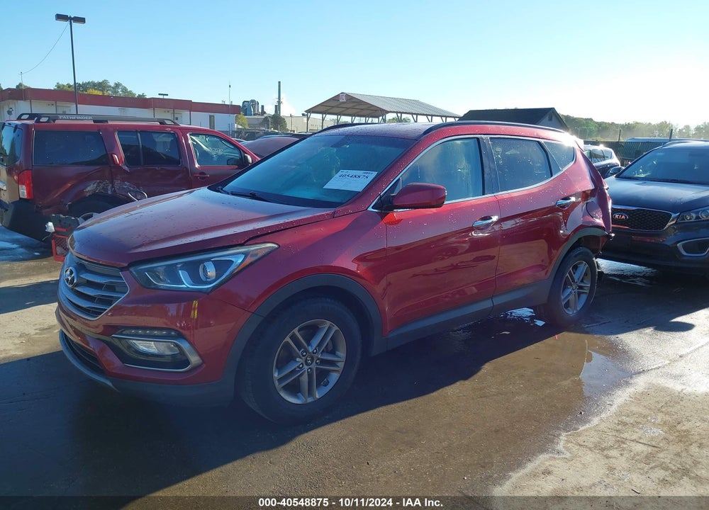 2017 HYUNDAI SANTA FE SPORT 2.4L VIN: 5XYZUDLB8HG396801
