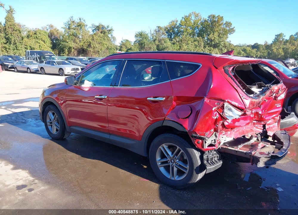 2017 HYUNDAI SANTA FE SPORT 2.4L VIN: 5XYZUDLB8HG396801