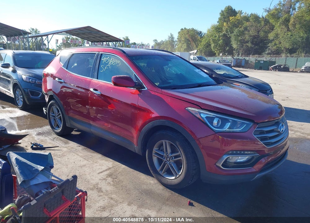 2017 HYUNDAI SANTA FE SPORT 2.4L VIN: 5XYZUDLB8HG396801