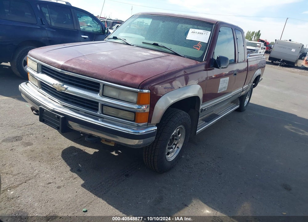 1998 CHEVROLET K2500 FLEETSIDE VIN: 1GCGK29R7WE156537