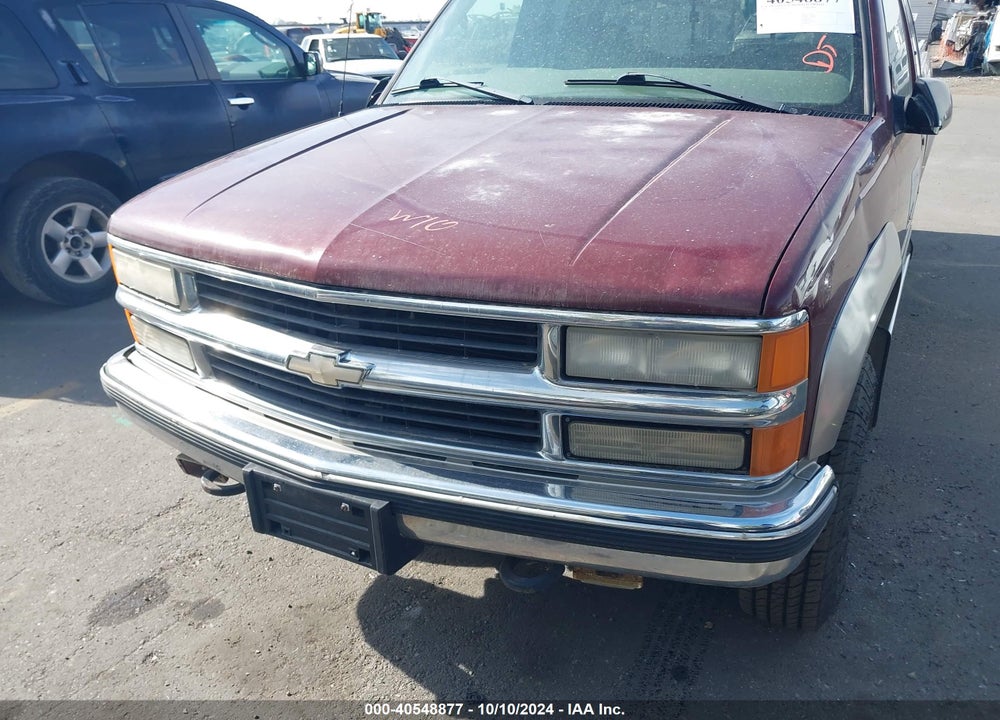 1998 CHEVROLET K2500 FLEETSIDE VIN: 1GCGK29R7WE156537