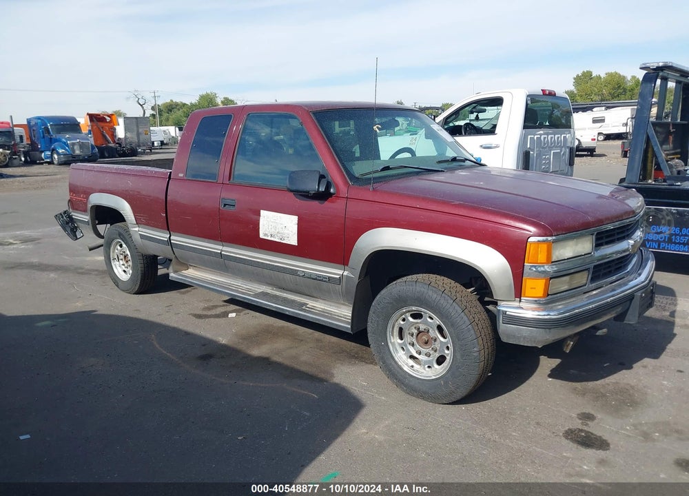 1998 CHEVROLET K2500 FLEETSIDE VIN: 1GCGK29R7WE156537