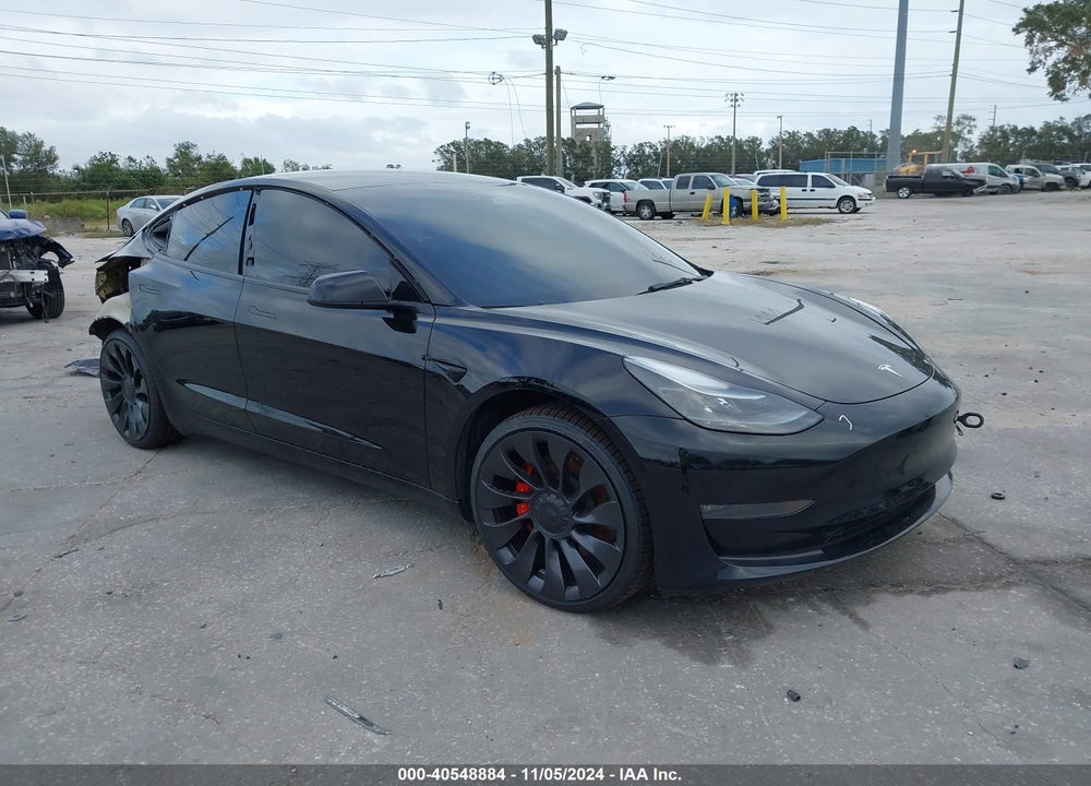2022 TESLA MODEL 3 PERFORMANCE DUAL MOTOR ALL-WHEEL DRIVE VIN: 5YJ3E1ECXNF168633