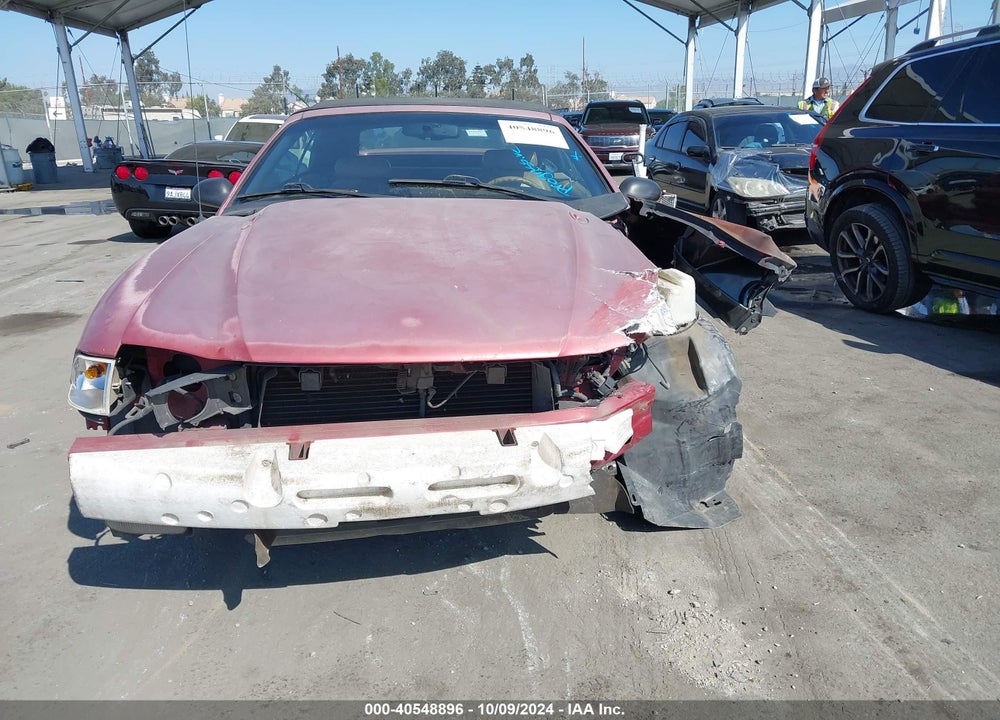 1998 FORD MUSTANG GT VIN: 1FAFP45X3WF116971