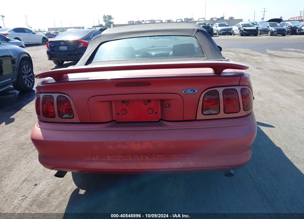 1998 FORD MUSTANG GT VIN: 1FAFP45X3WF116971