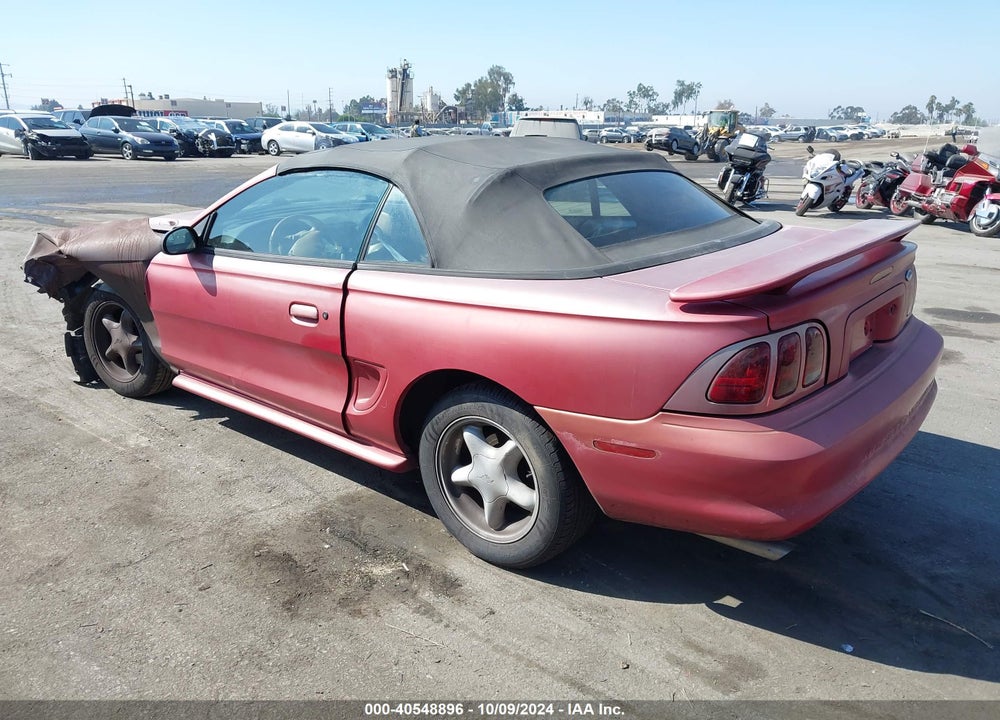 1998 FORD MUSTANG GT VIN: 1FAFP45X3WF116971