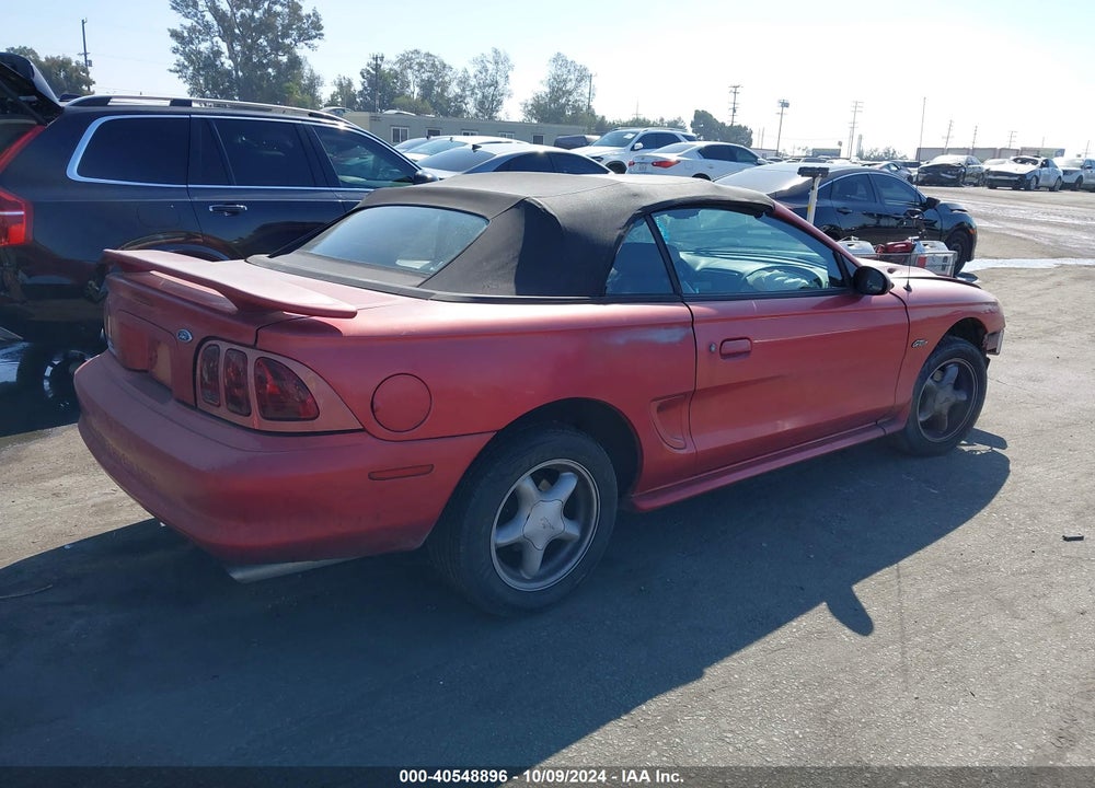 1998 FORD MUSTANG GT VIN: 1FAFP45X3WF116971