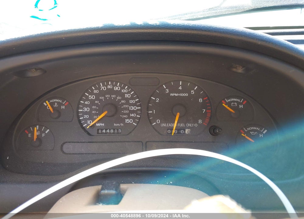1998 FORD MUSTANG GT VIN: 1FAFP45X3WF116971