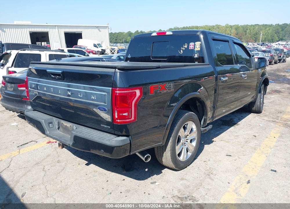 2015 FORD F-150 PLATINUM VIN: 1FTEW1EF0FFB86880