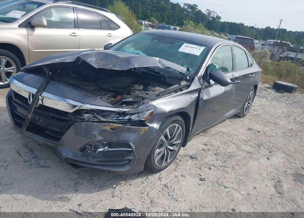 2018 HONDA ACCORD HYBRID VIN: 1HGCV3F18JA009090