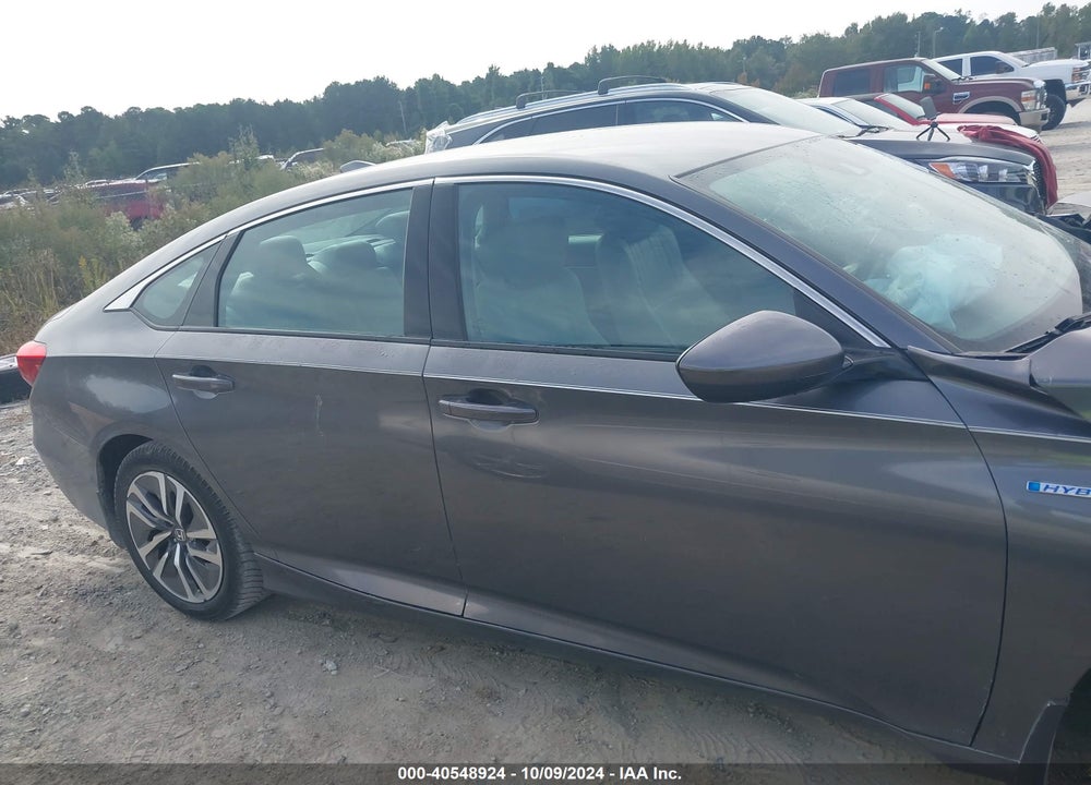 2018 HONDA ACCORD HYBRID VIN: 1HGCV3F18JA009090