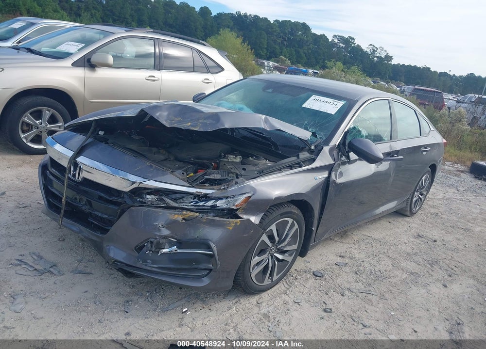 2018 HONDA ACCORD HYBRID VIN: 1HGCV3F18JA009090