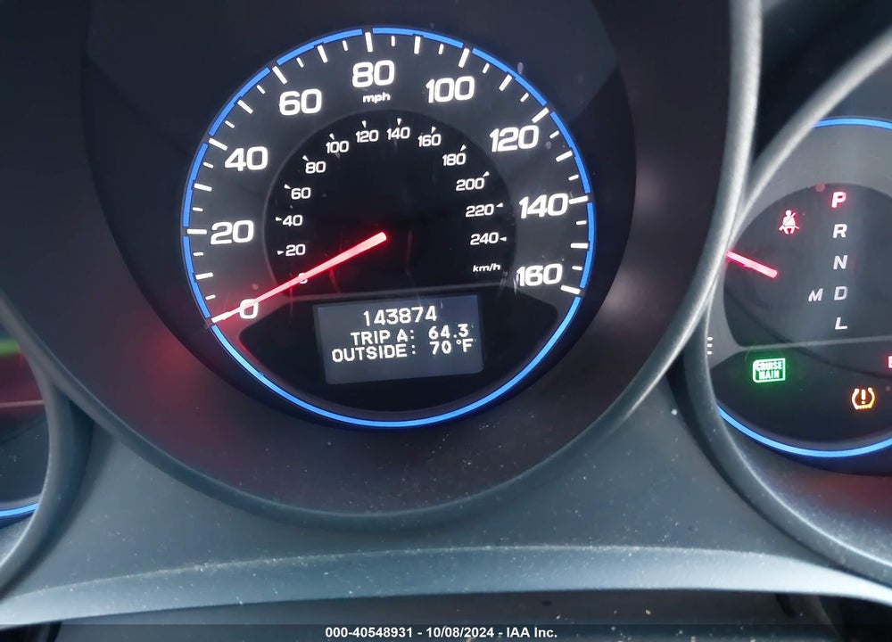 2008 ACURA TL 3.2 VIN: 19UUA66298A007014