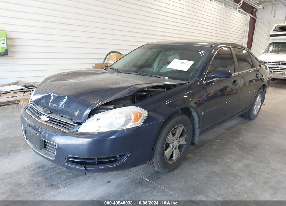 2008 CHEVROLET IMPALA LT VIN: 2G1WT58K681338659