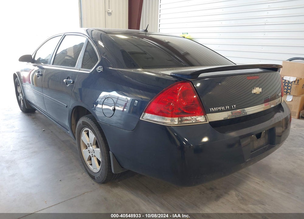 2008 CHEVROLET IMPALA LT VIN: 2G1WT58K681338659
