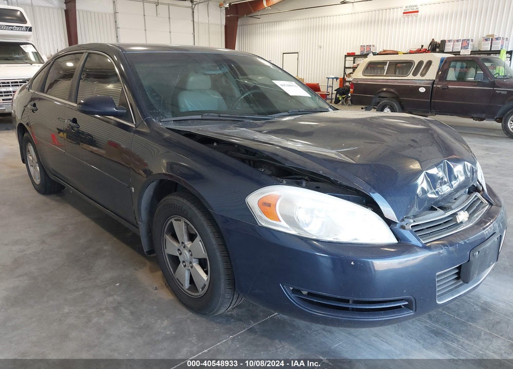 2008 CHEVROLET IMPALA LT VIN: 2G1WT58K681338659