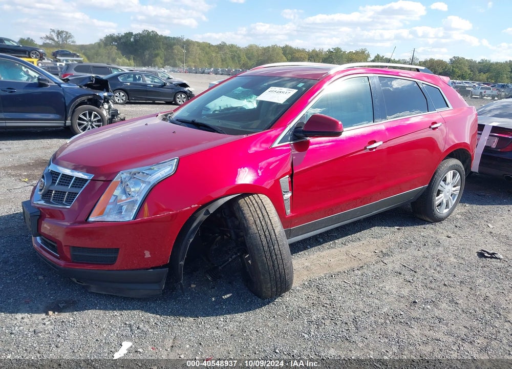 2010 CADILLAC SRX LUXURY COLLECTION VIN: 3GYFNDEY8AS520565