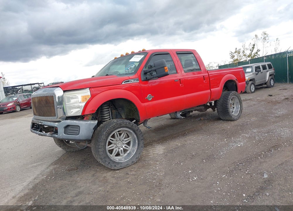 2012 FORD F-350 LARIAT VIN: 1FT8W3BTXCEC84691