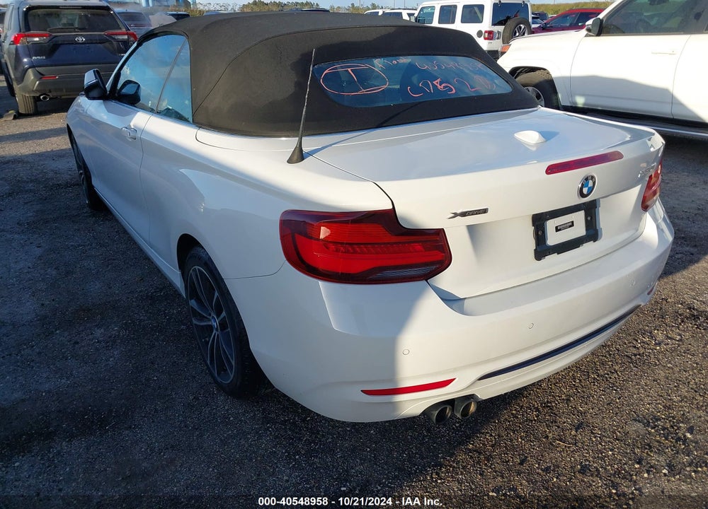 2020 BMW 230I VIN: WBA2K1C07L7E59610